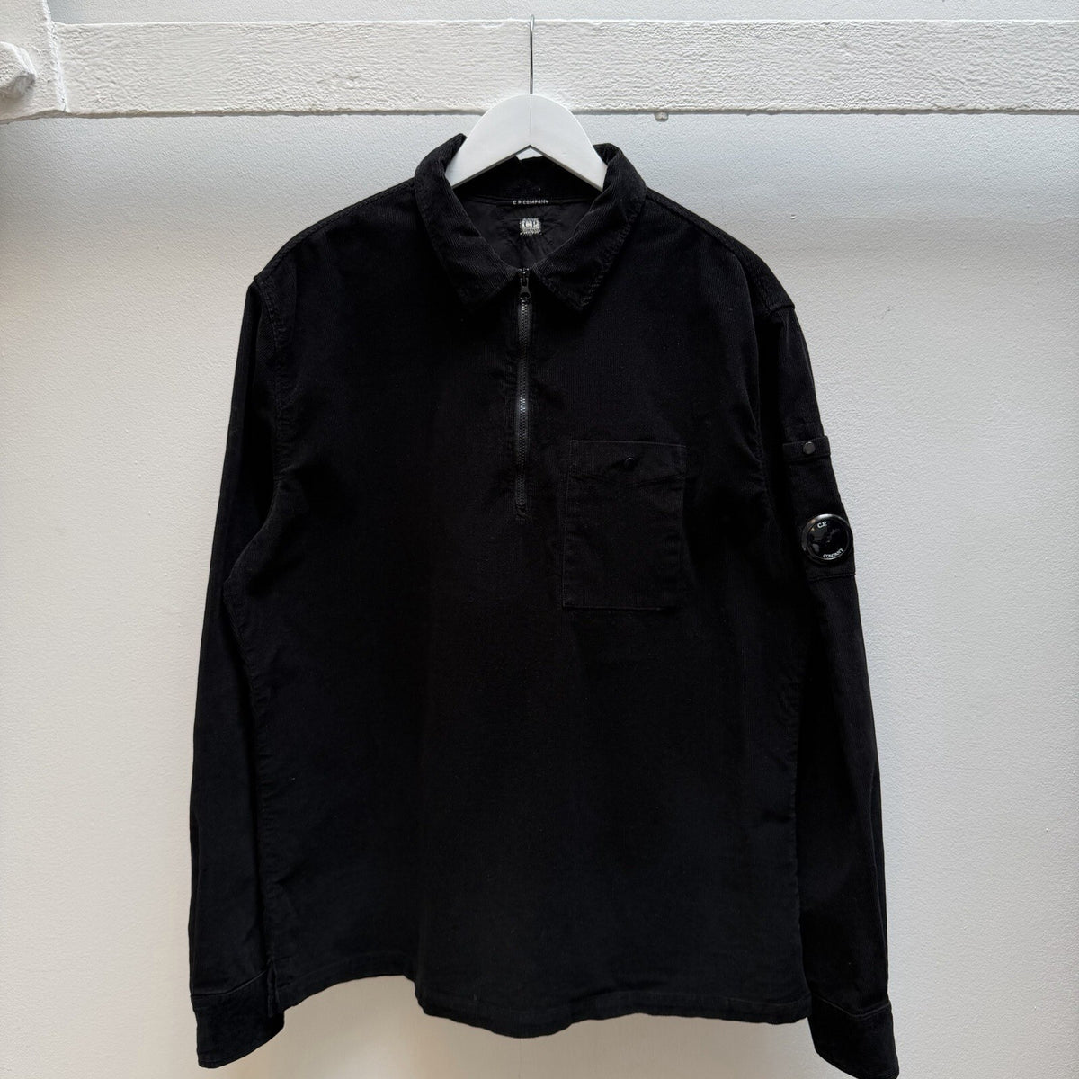 CP Company Q-Zip Corduroy Overshirt (XL)