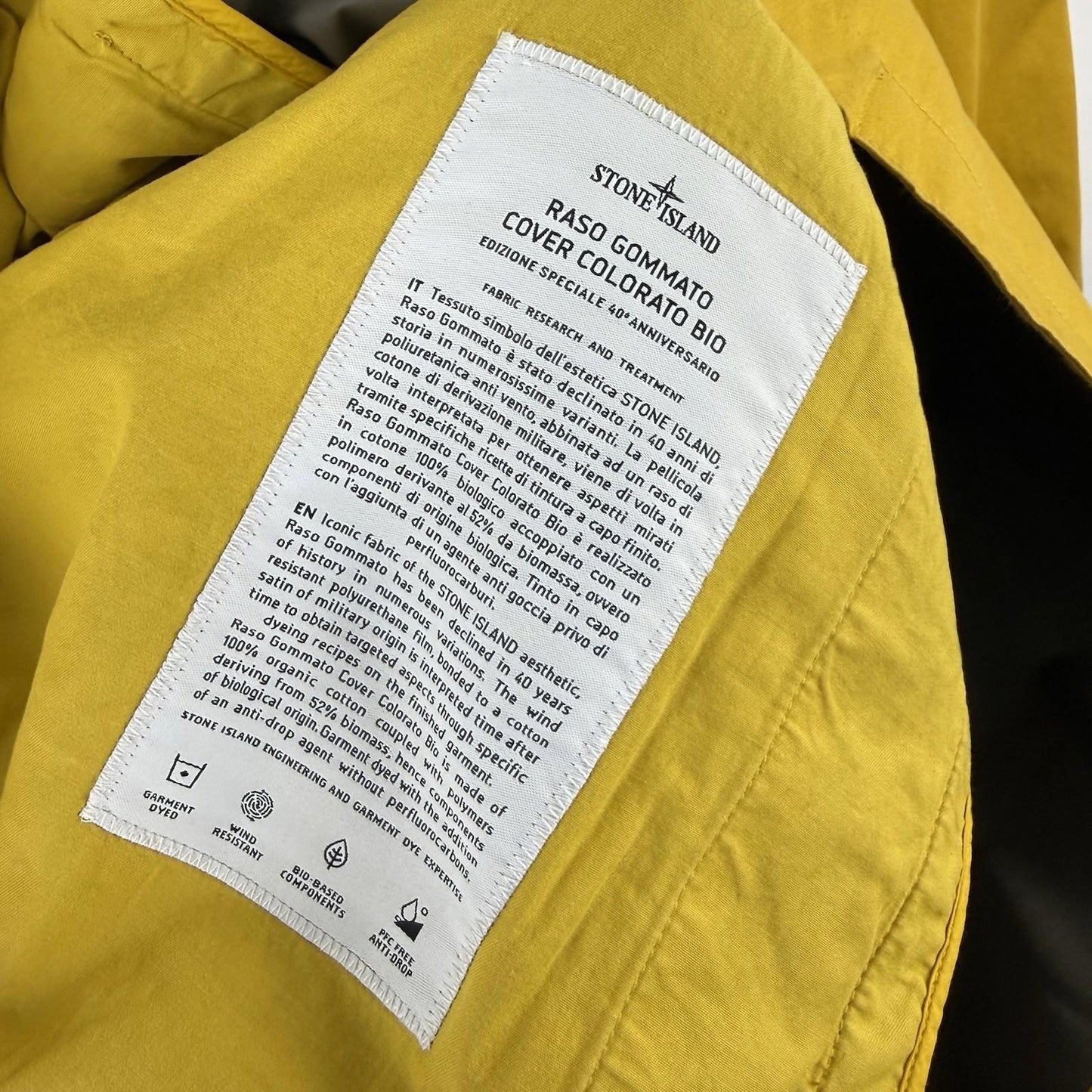 40th Anniversary Stone Island Smock Pullover Jacket (XL)