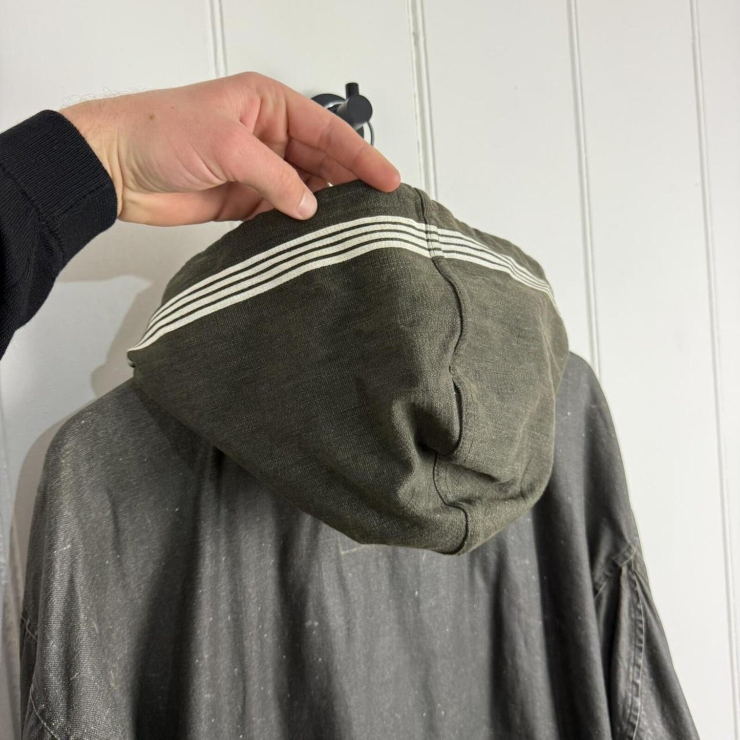 1980's Stone Island Marina Sailcloth Jacket Khaki (M)
