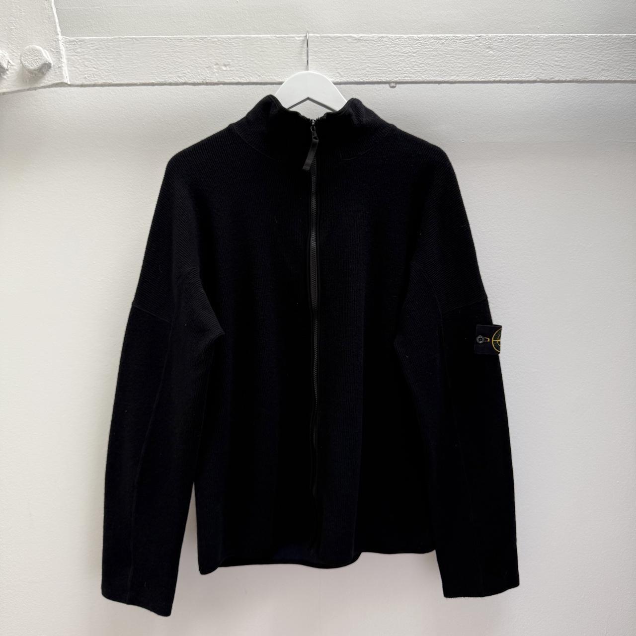 Mid 2000’s Stone Island Full Zip Knit Jumper (L)