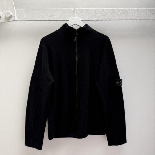 Mid 2000’s Stone Island Full Zip Knit Jumper (L)