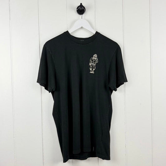 C.P. Company Graphic Logo T-Shirt Black (M)