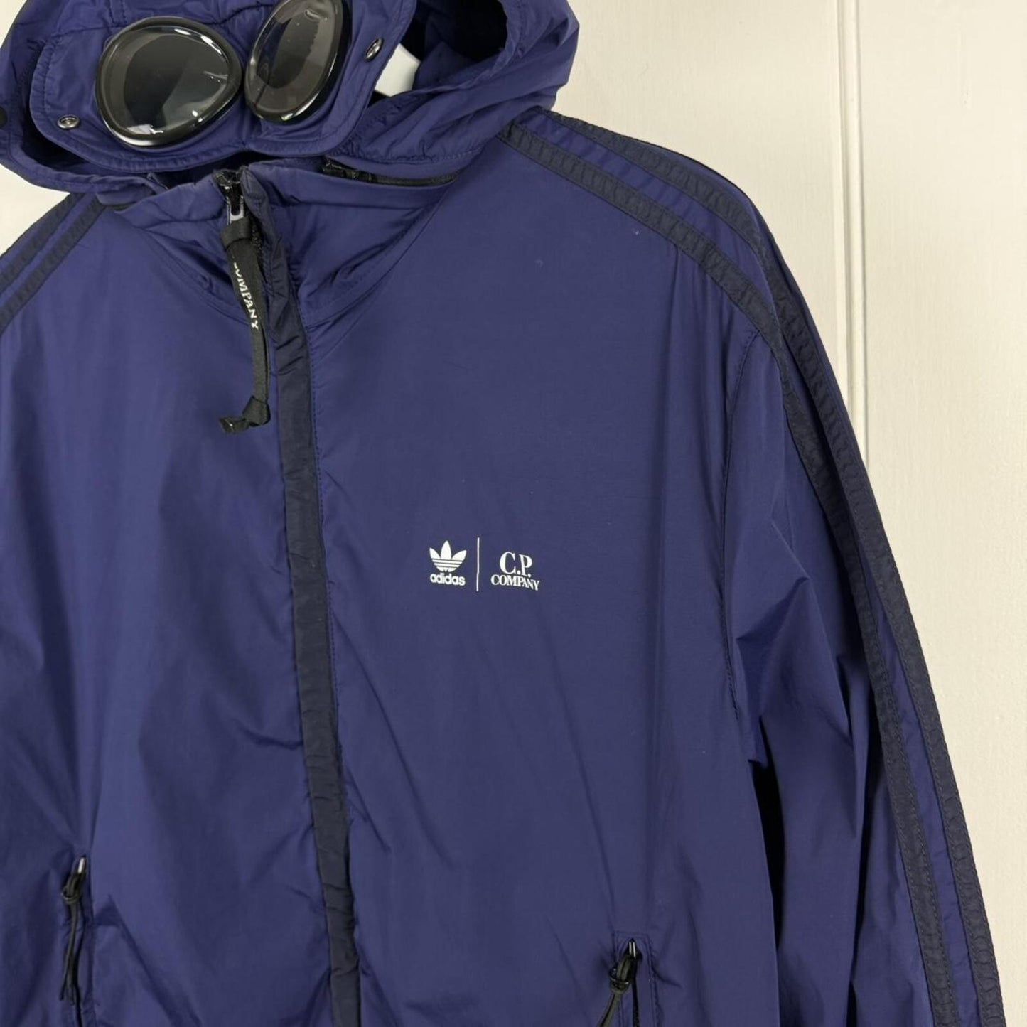C.P. Company x Adidas Explorer Goggle Jacket Blue (M)