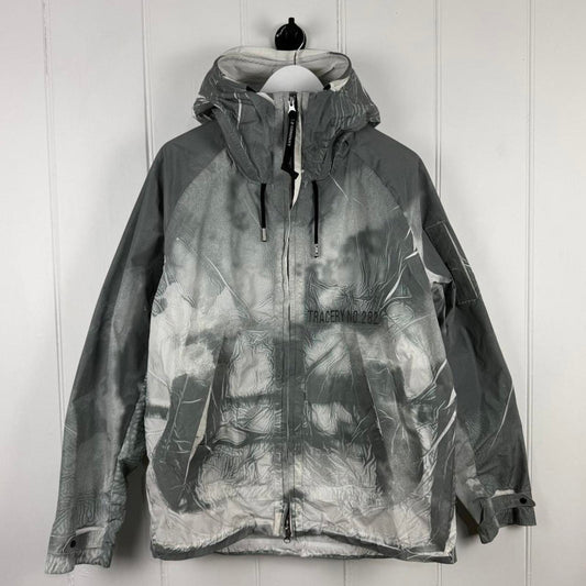 C.P. Company Tracery Jacket Grey Graphic – Size 50 (L)