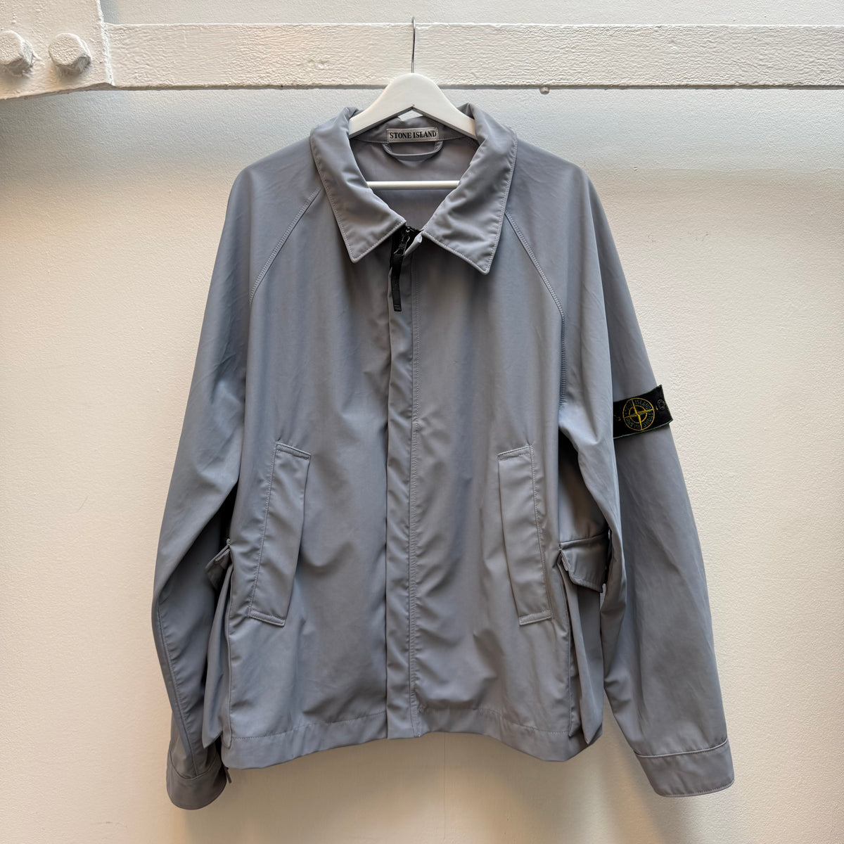 1999 Stone Island Nylam Jacket – Lilac Grey (L)