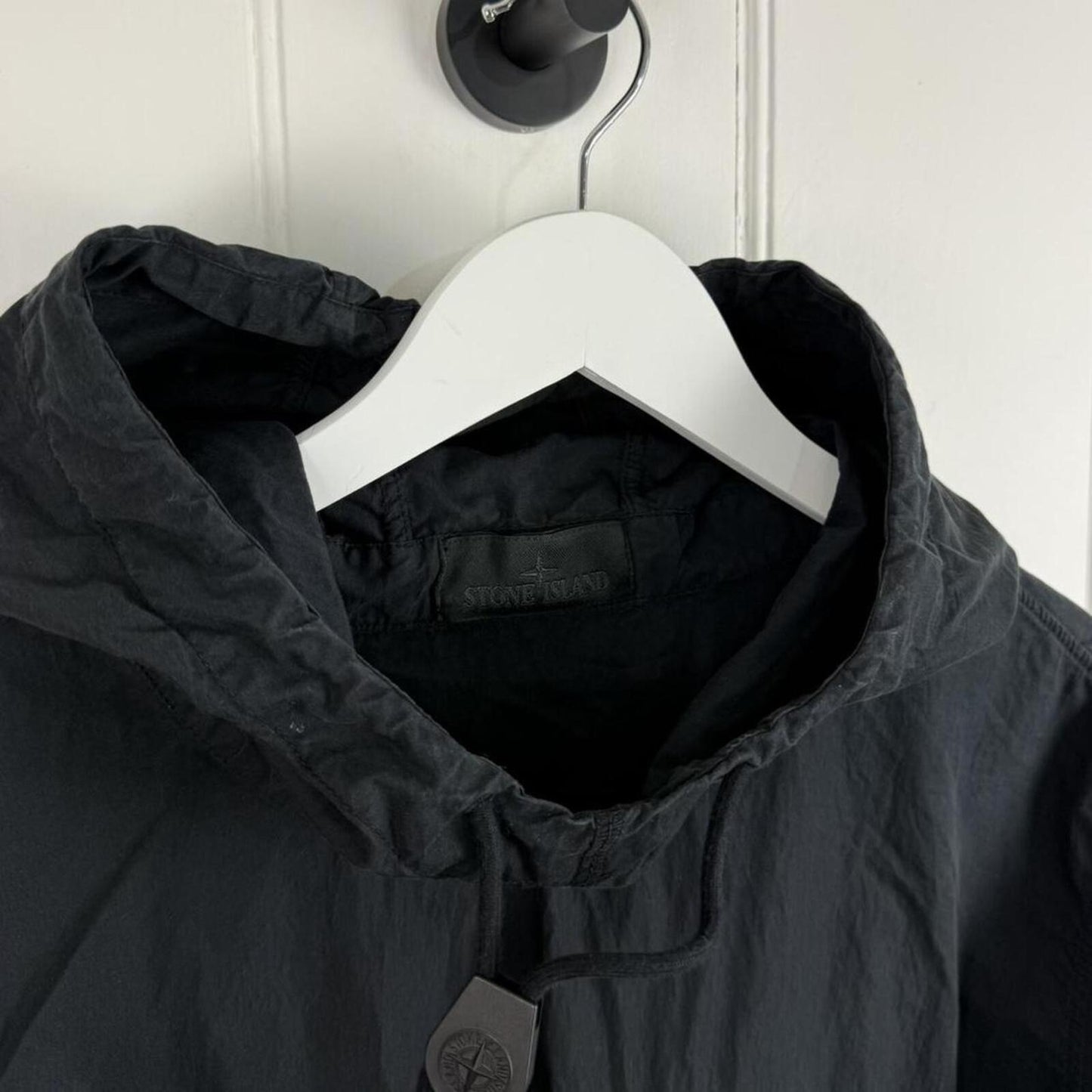 Stone Island Ghost Smock Jacket Black (XL)