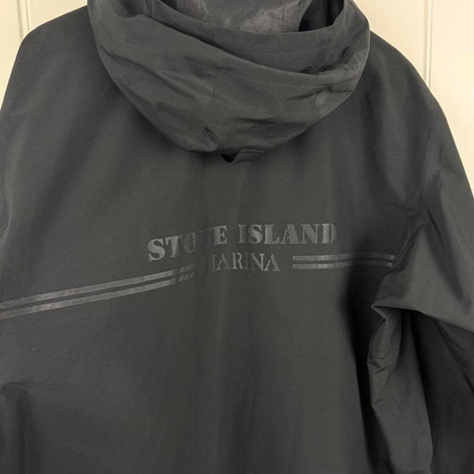 Stone Island Marina Tank Shield Hooded Jacket Black (3XL)