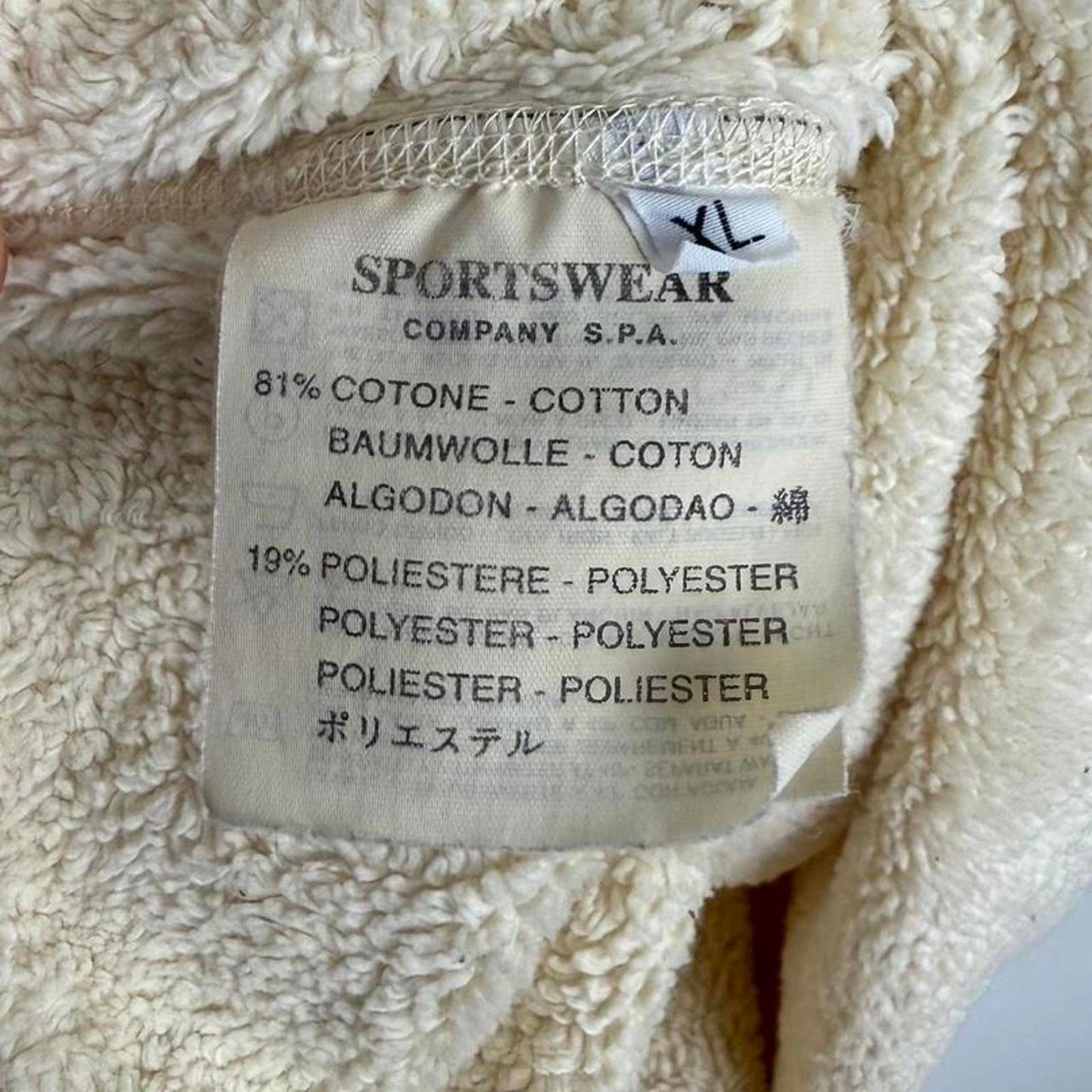 Stone Island Button-Placket Fleece Sweat (XL)