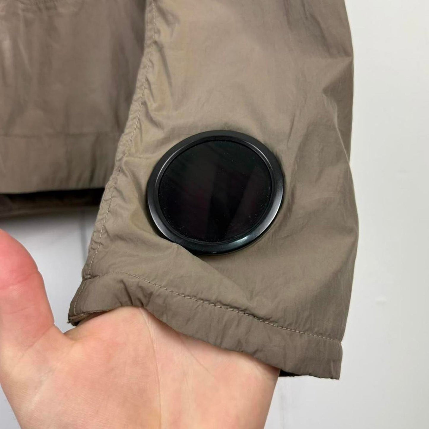 C.P. Company Lens Hooded Jacket Khaki (S/M)