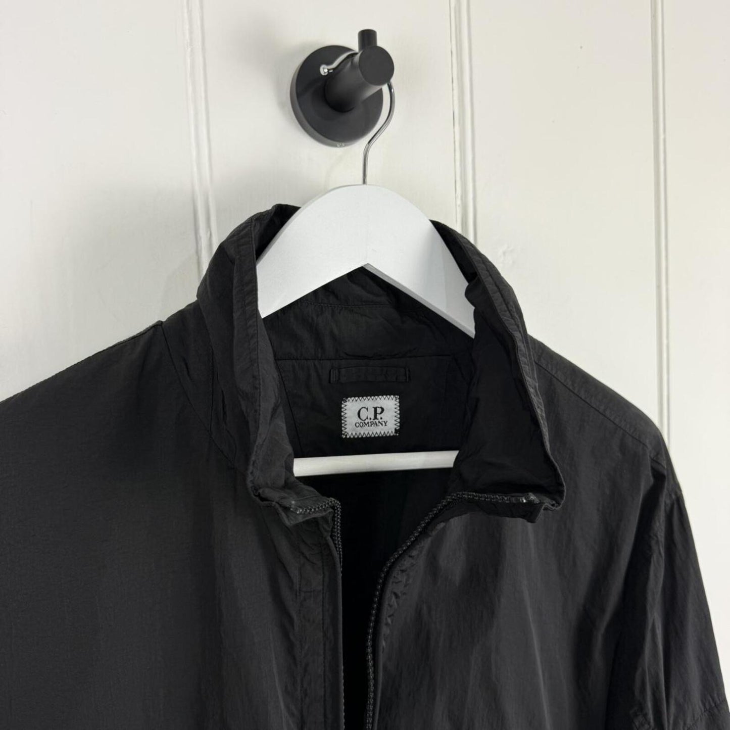 CP Company Chrome Zip Jacket Black (XL)
