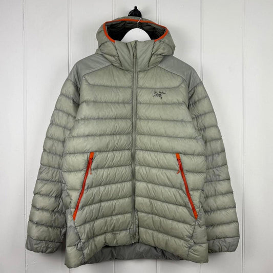 Arc’teryx Cerium Hoody (Grey/Orange Trim) (L)