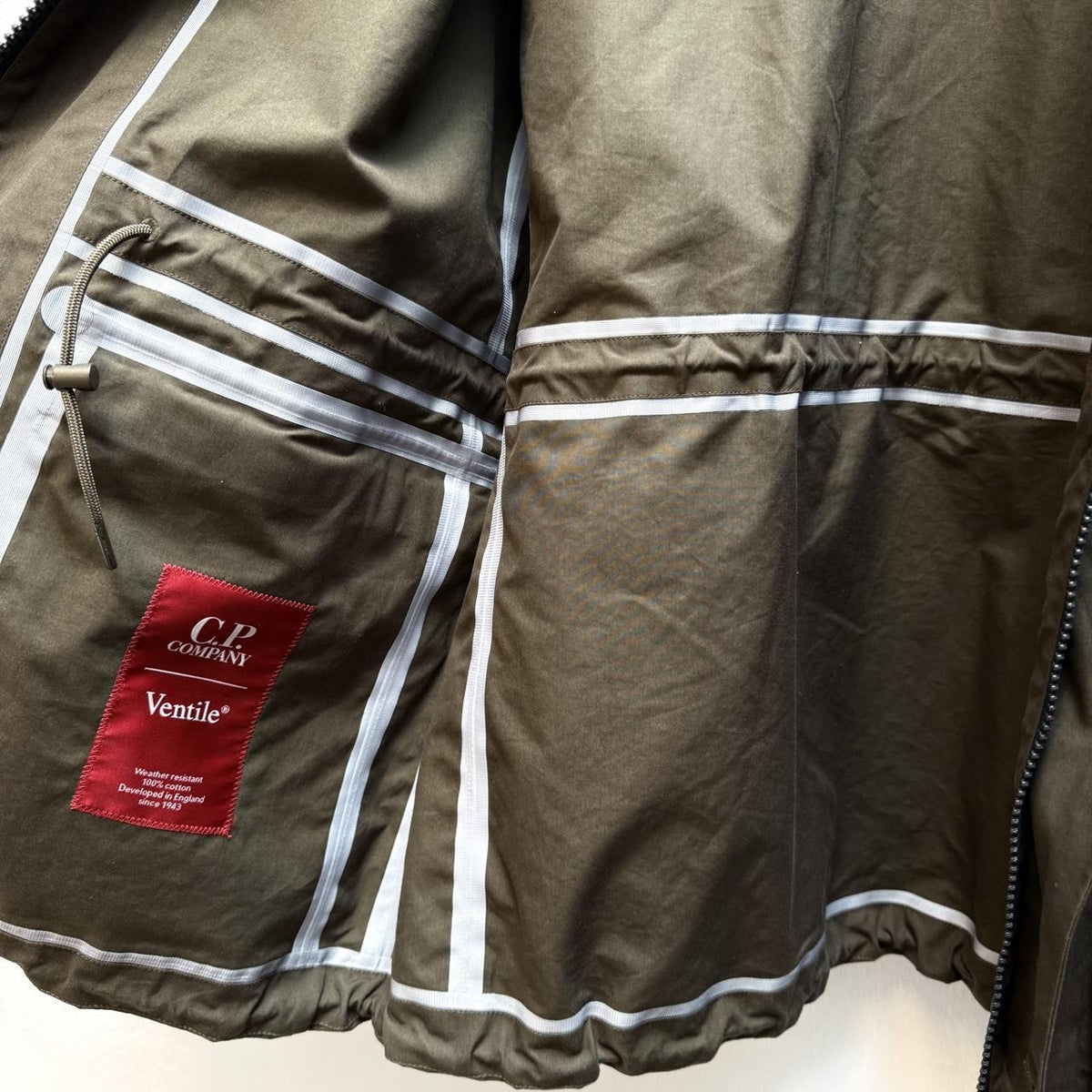 C.P. Company La Mille Ventile Goggle Jacket (XL)