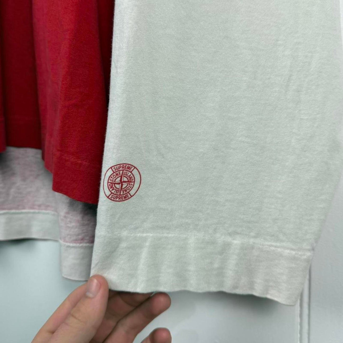 Stone Island x Supreme Long Sleeve T-Shirt (XL)