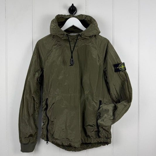 Stone Island Nylon Metal Smock Pullover Olive (S)