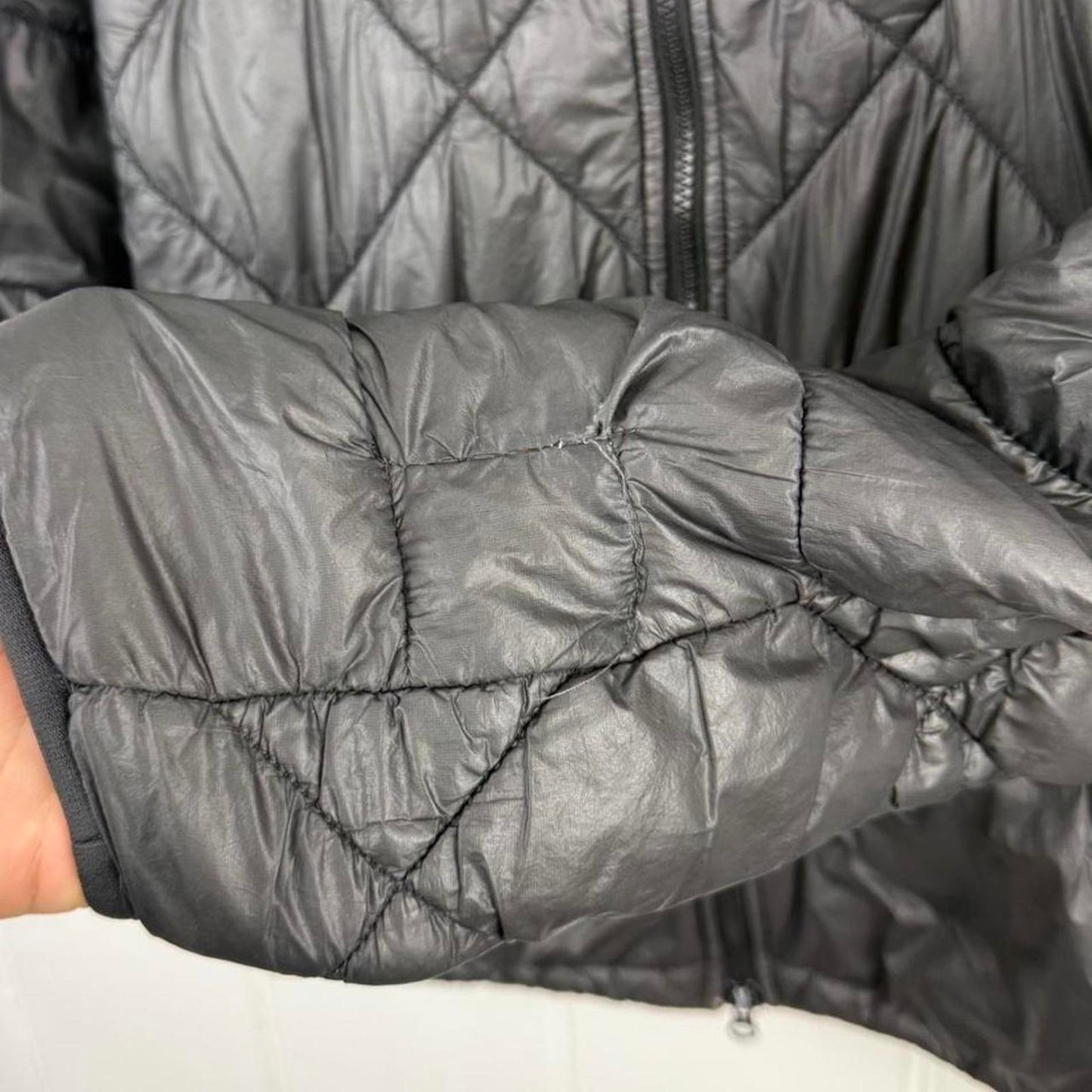 Stone Island Garment Dyed Quilted Micro Yarn Jacket (L)
