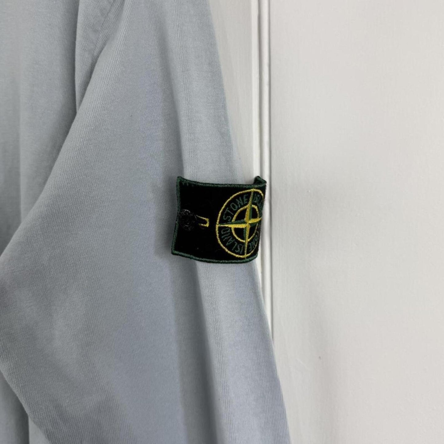 1996 Stone Island Mock Neck Long Sleeve T-Shirt (S)