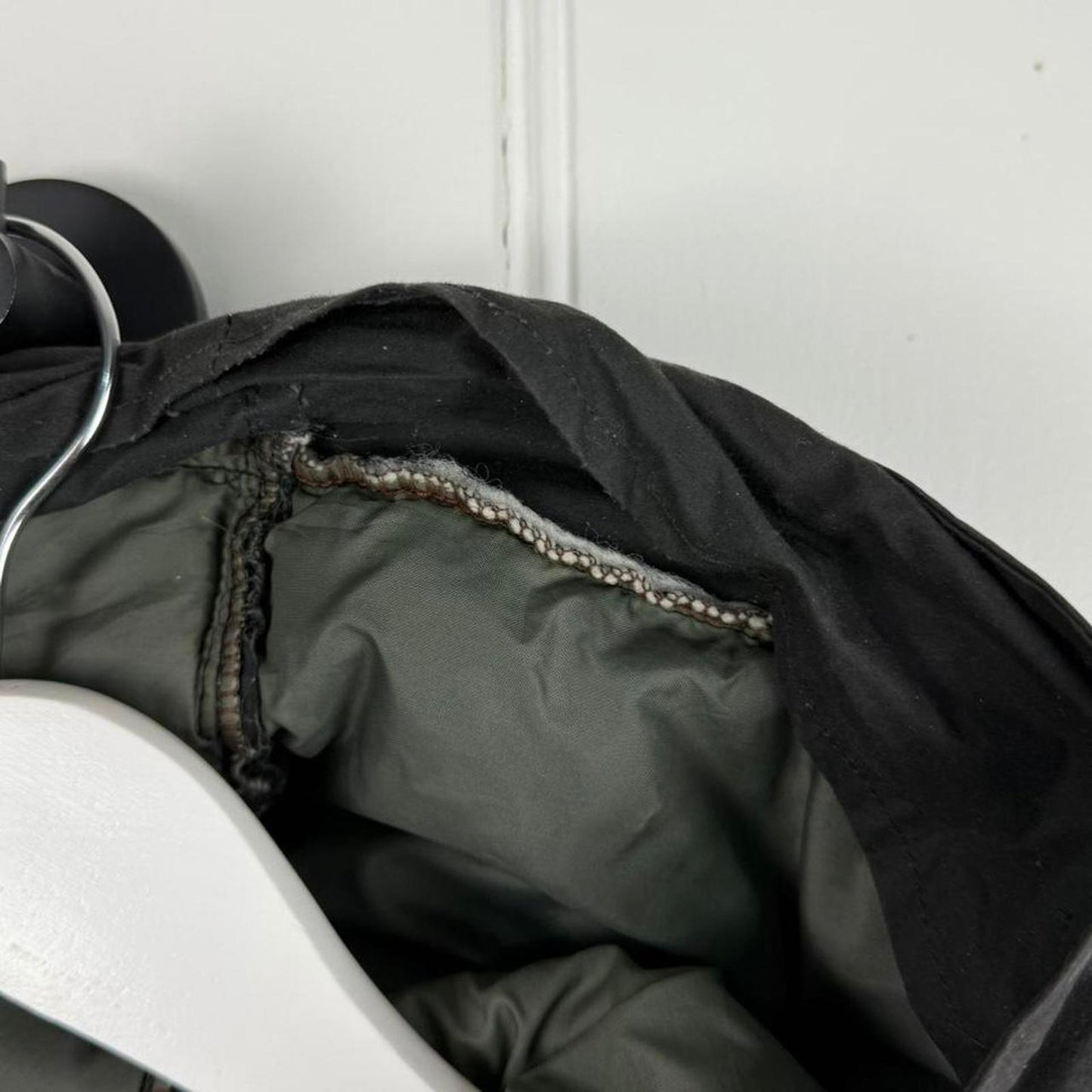 Stone Island Waxed Cotton Down Parka — 1999 (L)