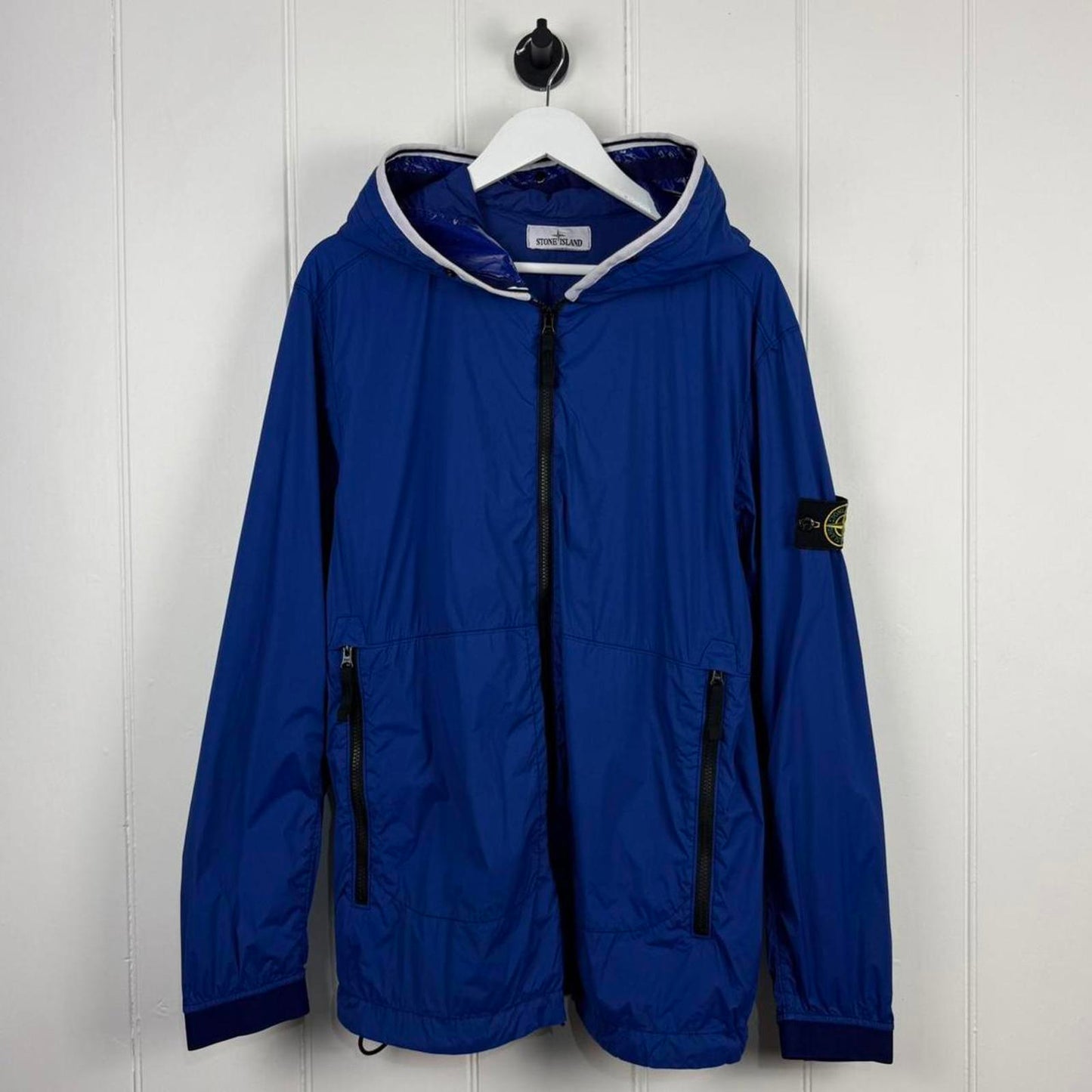 Stone Island Skin Touch Nylon-TC Jacket Blue (XL)