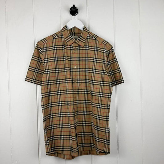 Burberry Check Short Sleeve Shirt (M)