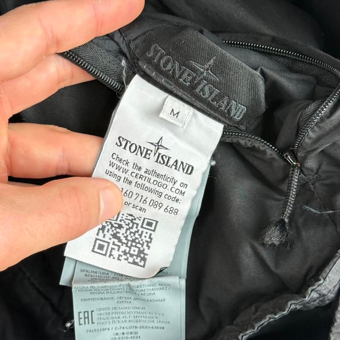 Stone Island Reversible Ghost Jacket (M)