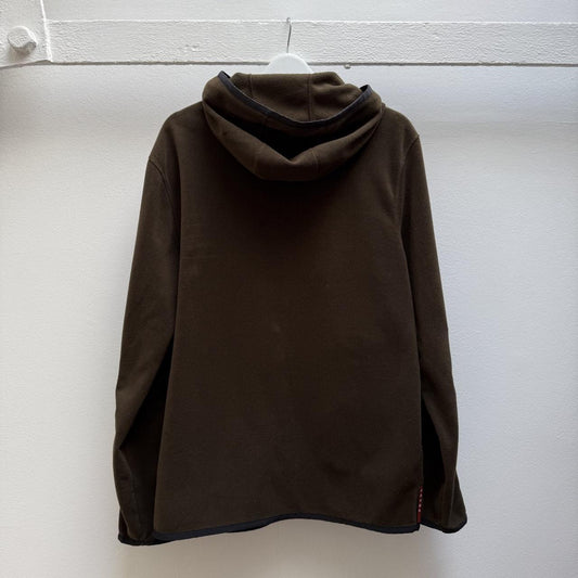 Prada Sport Fleece Hooded Jacket (XL)
