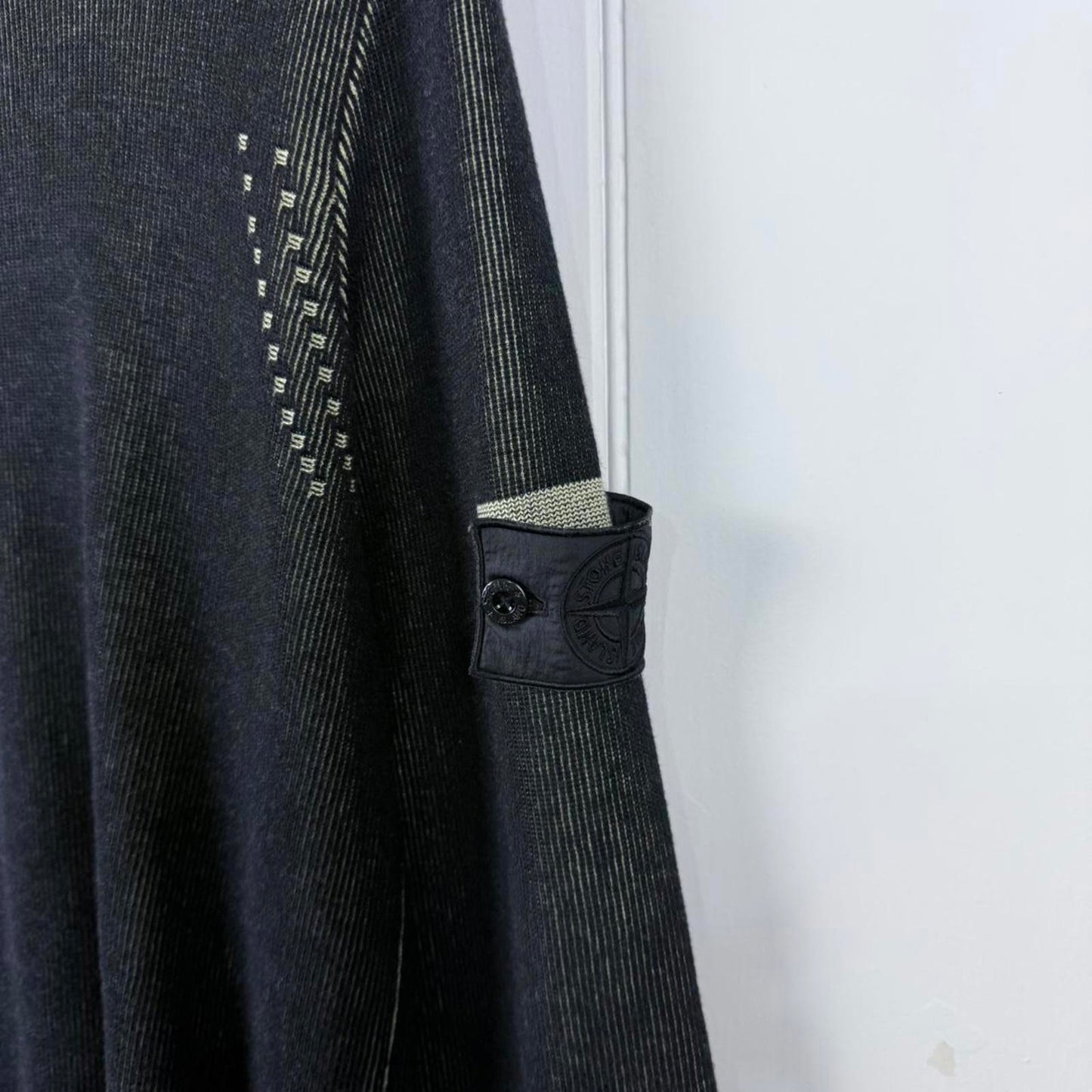 Stone Island Shadow Project Ribbed Cotton Jumper (M)