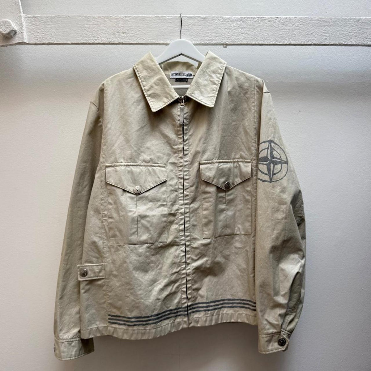 00’s Stone Island Compass Logo Jacket (L)