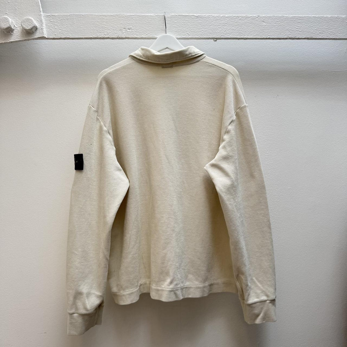 Early 00’s Stone Island Ribbed Zip Jumper (XL)