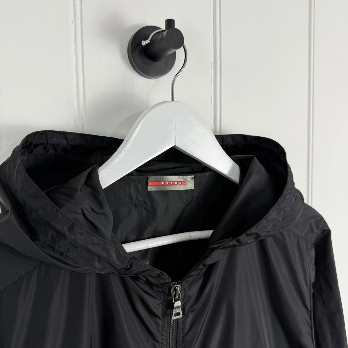 Prada Nylon Hooded Jacket (M)
