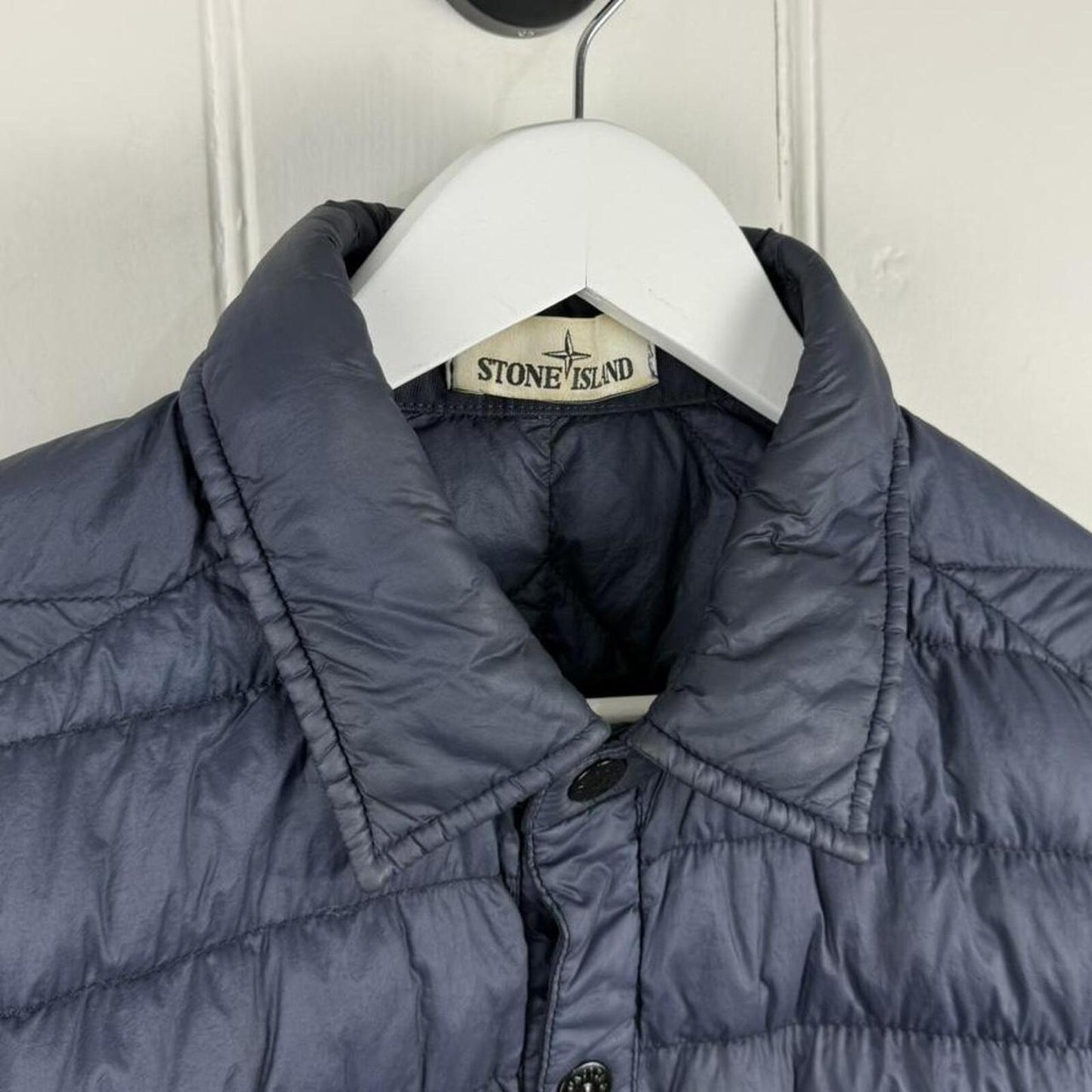 Stone Island Micro Yarn Down Overshirt Jacket (L)