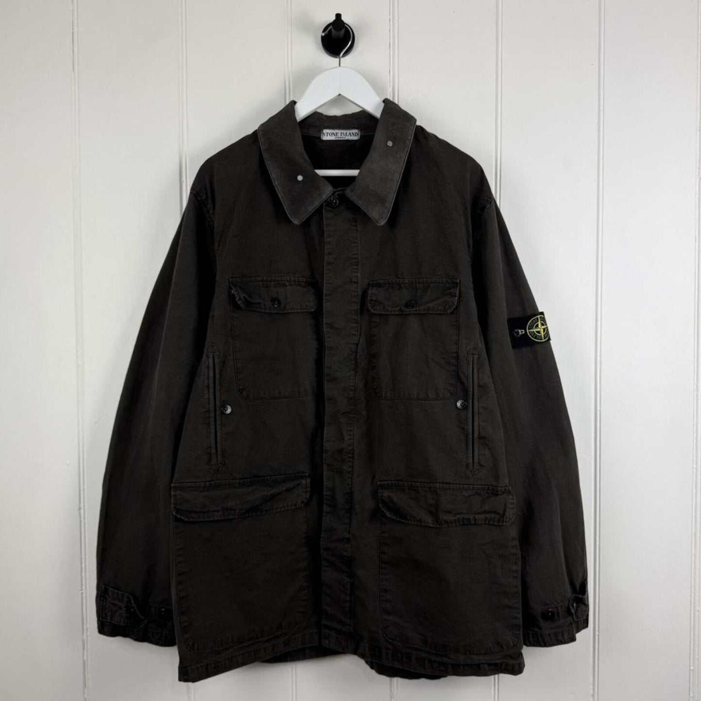 Stone Island Carpenter Style Jacket Charcoal Grey (XXL)