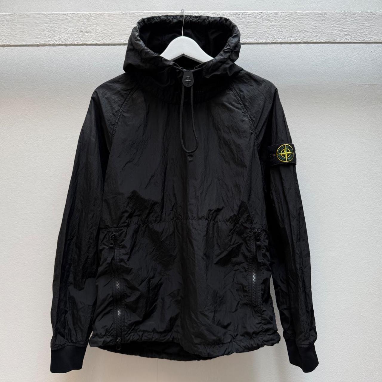 Stone Island Nylon Metal Smock Jacket in Black (S)