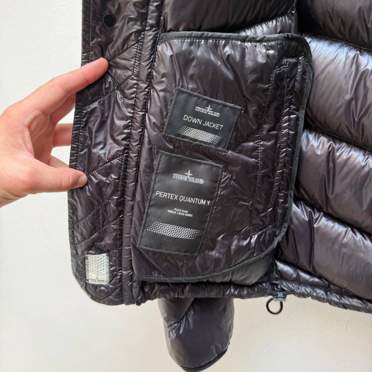 Stone Island Shadow Project Pertex Quantum Y Down Puffer Jacket (S)