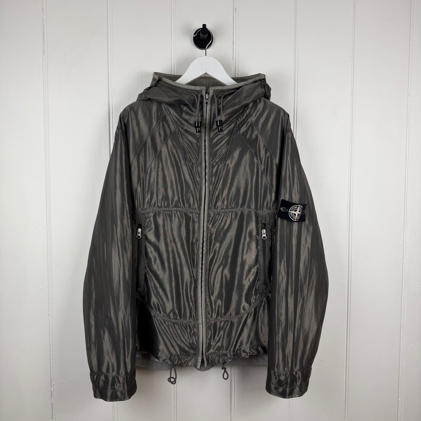 SS2006 Stone Island Mesh Reflective Jacket (XL)