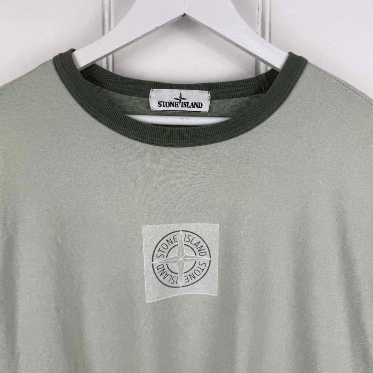 Stone Island Long Sleeve Logo T-Shirt (XL)