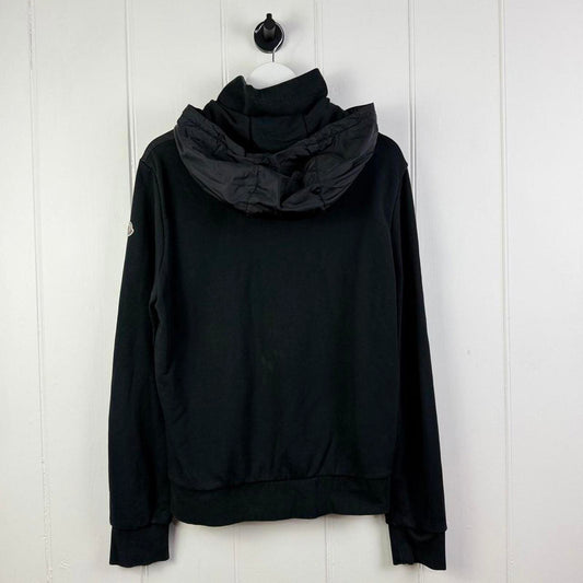 Moncler Maglia Cardigan Hybrid Hoodie (L)