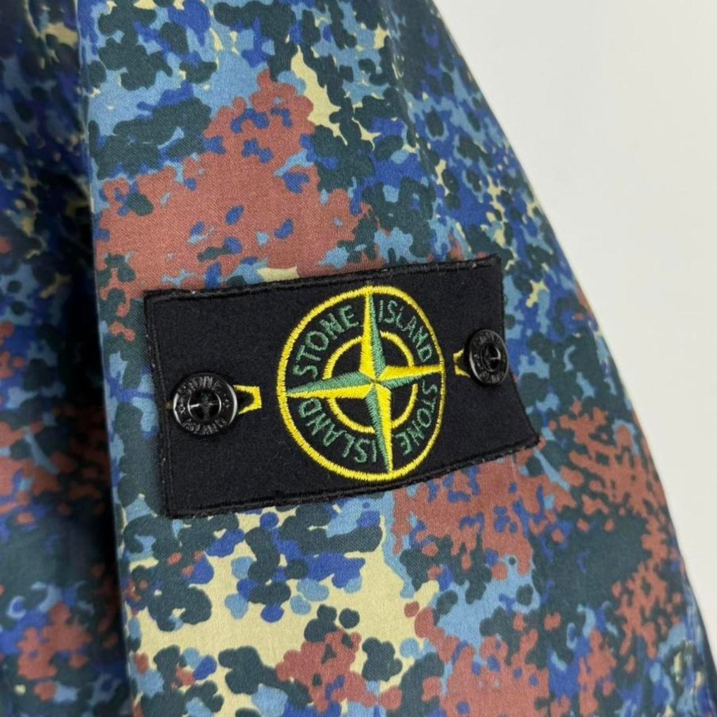 Stone Island Raso Gommato OVD Camo Print Jacket (3XL)