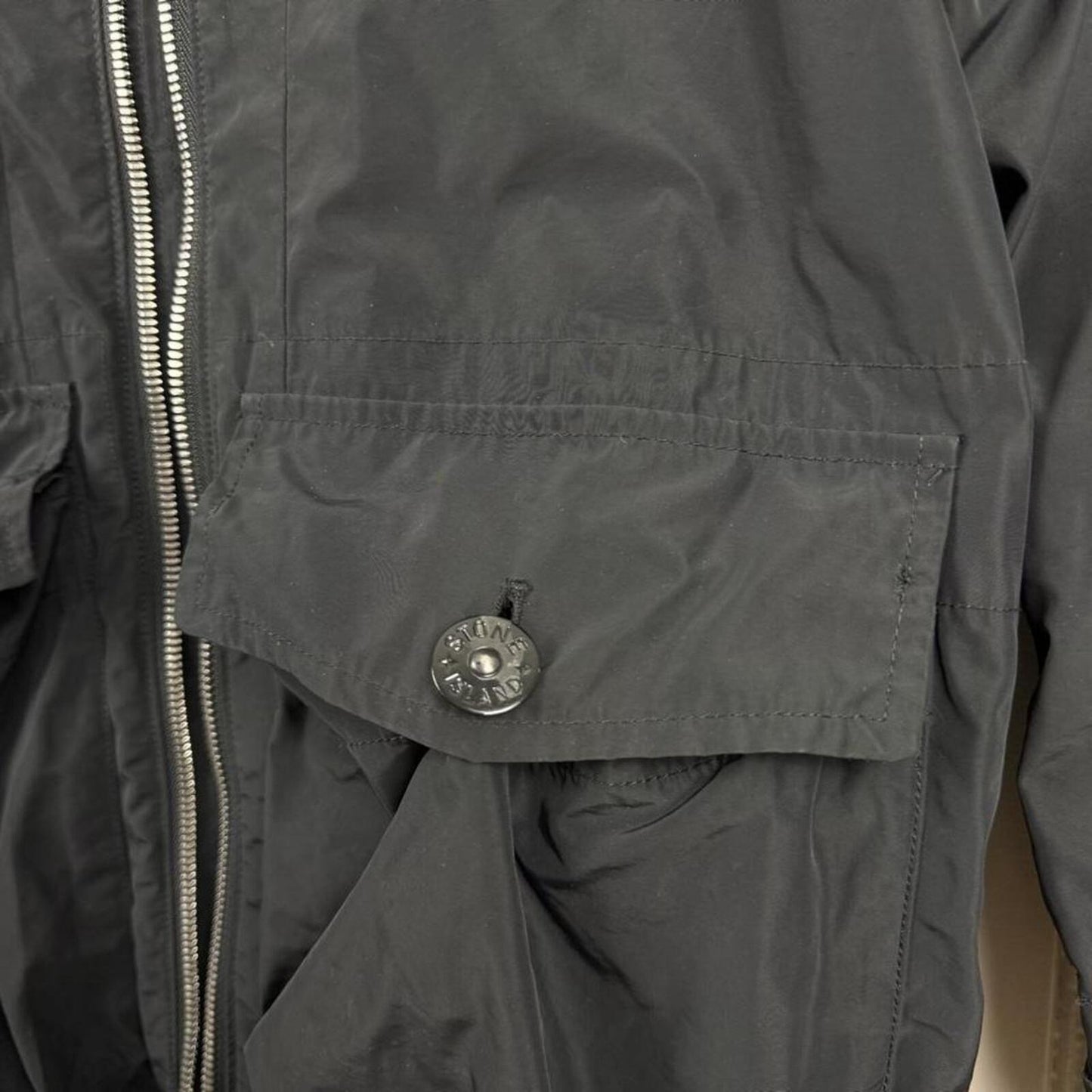 Stone Island Micro Reps Parka Black (M)