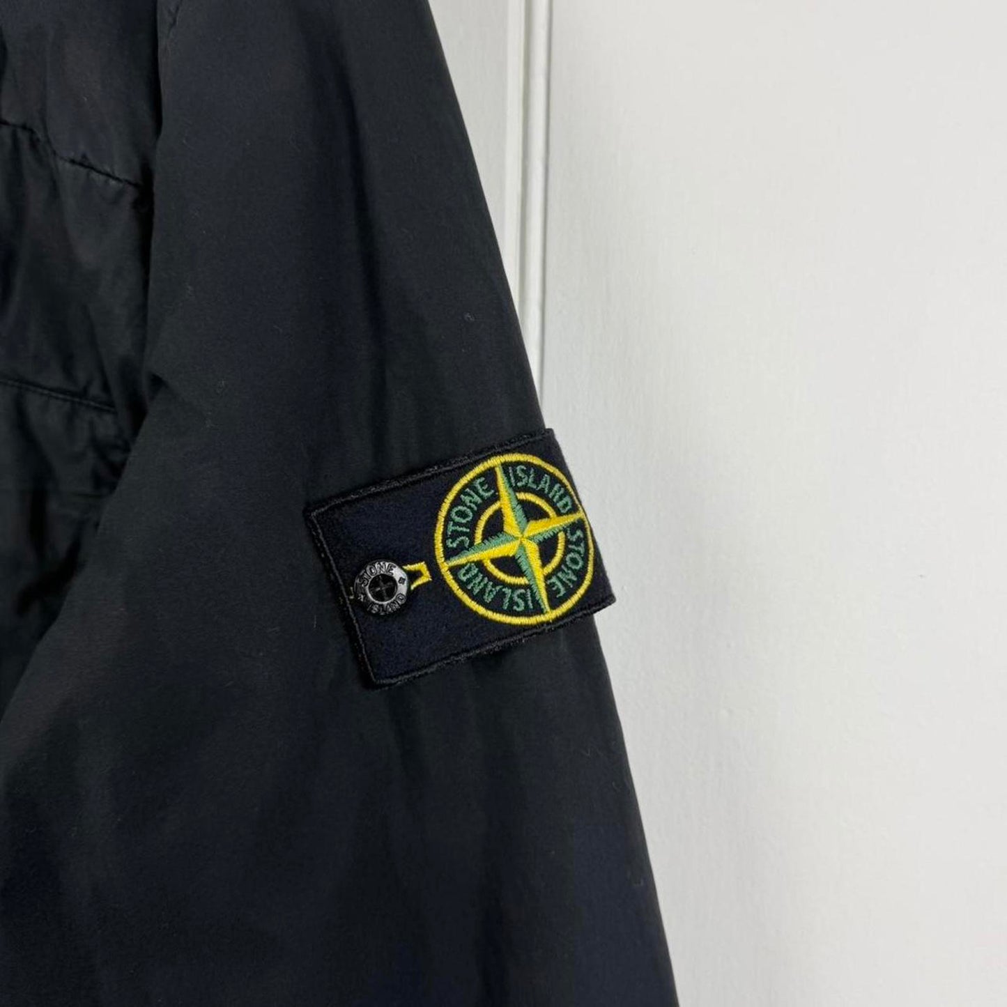 Stone Island Quilted Jacket Black (M)