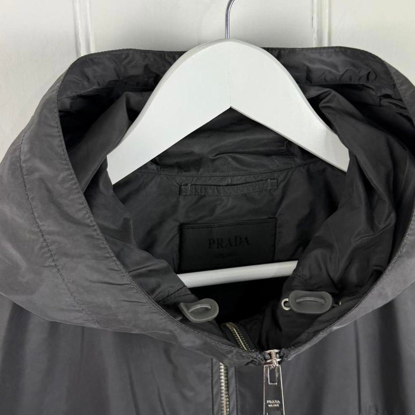 Prada Nylon Hooded Jacket (XL)