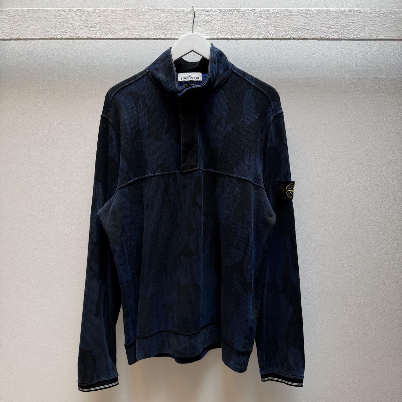Stone Island Flowing Camo Jumper (XXL)