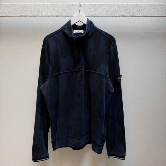 Stone Island Flowing Camo Jumper (XXL)