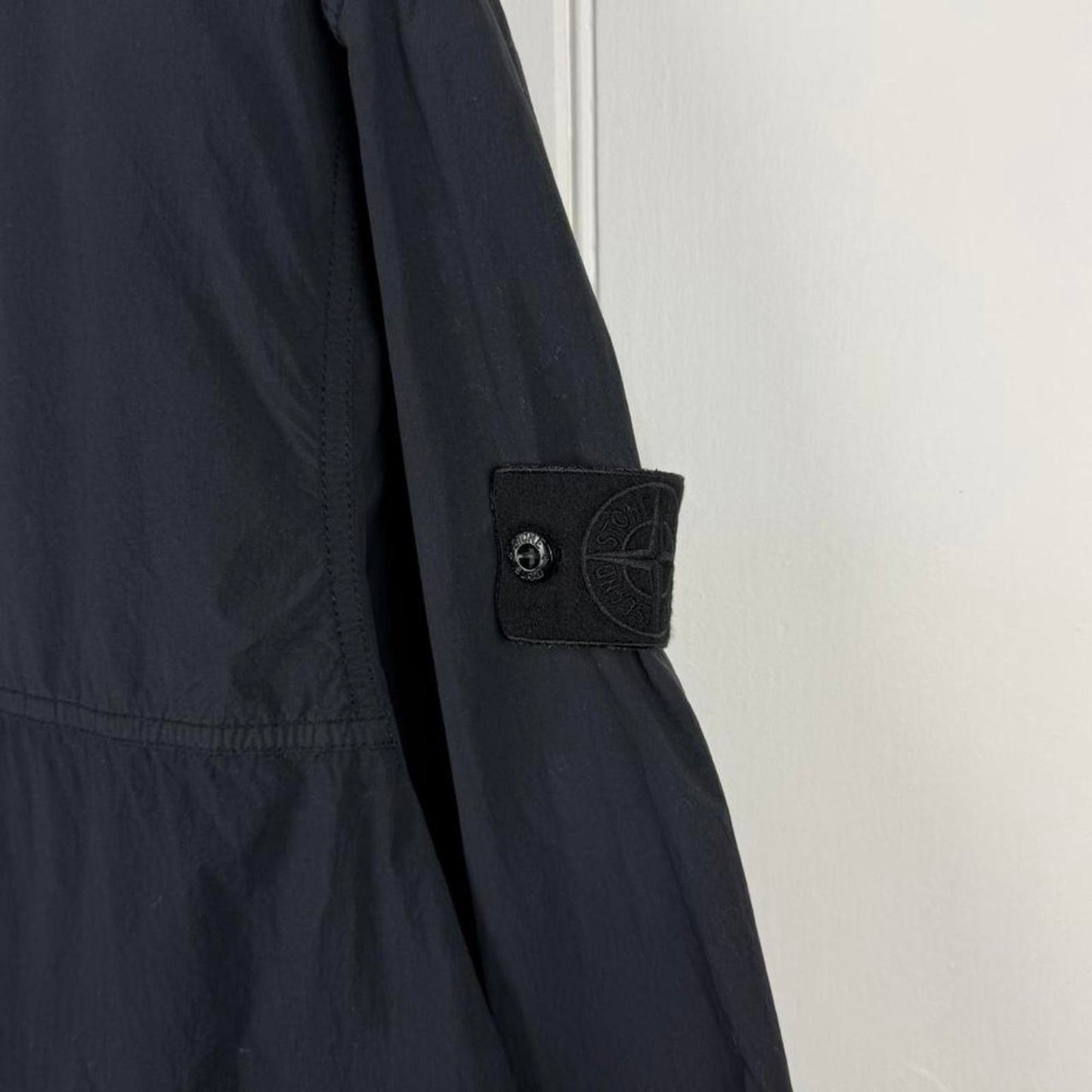 Stone Island Ghost Piece Nylon Smerrigliato Hooded Jacket (XL)