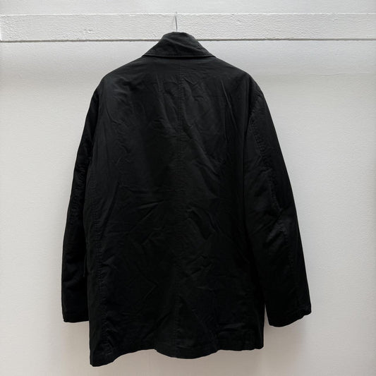 Early 00’s Stone Island Dutch Rope Raso Parka Jacket in Black (L)