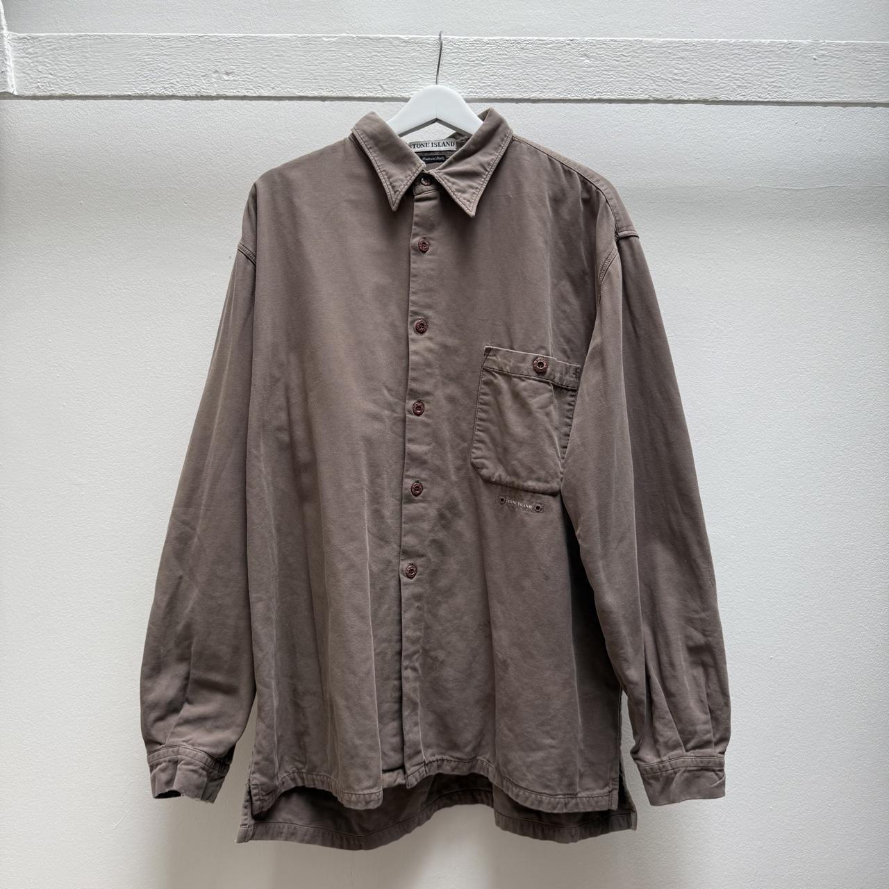 00’s Stone Island Logo Shirt (XL)
