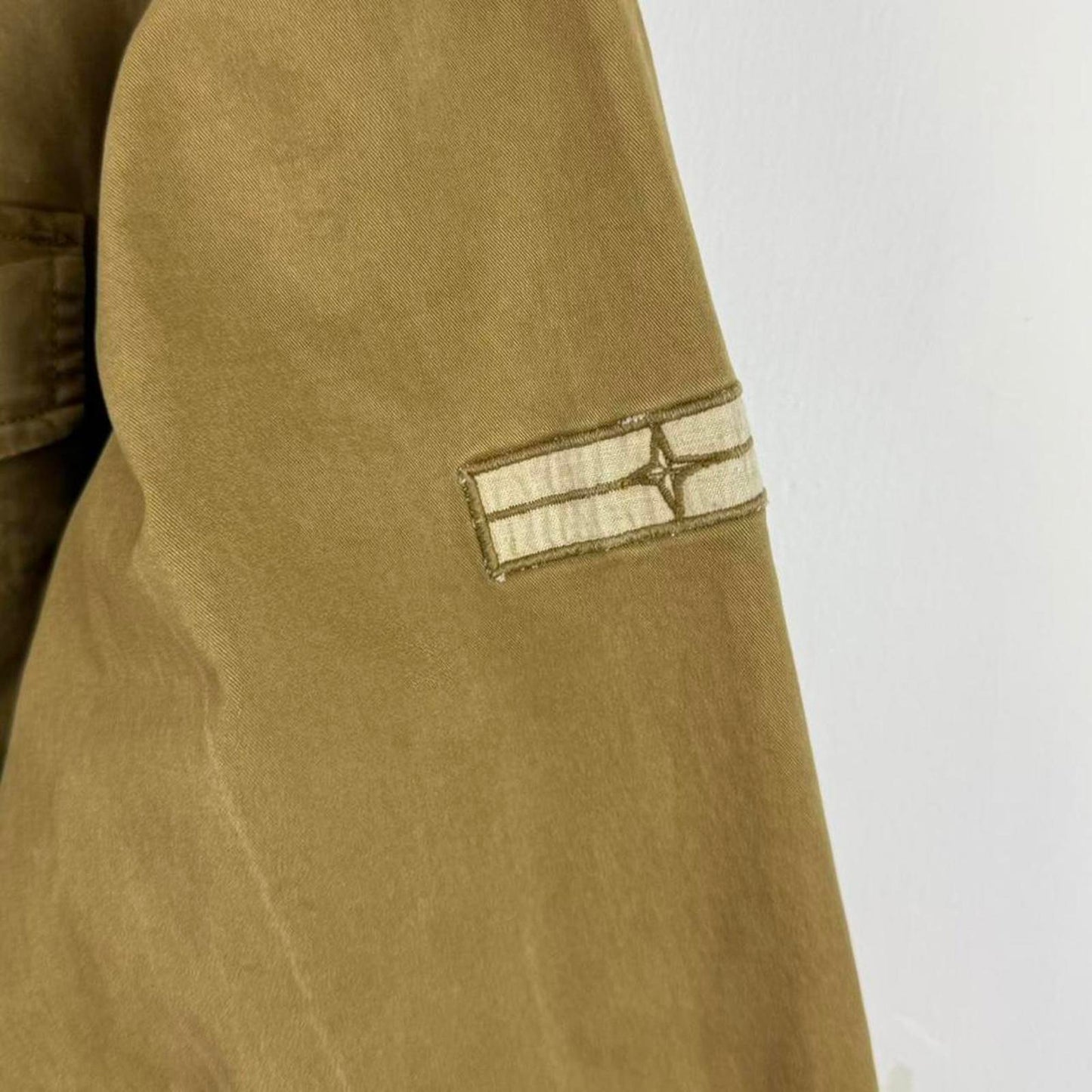 Stone Island Denims Military Zip Shirt (XL)