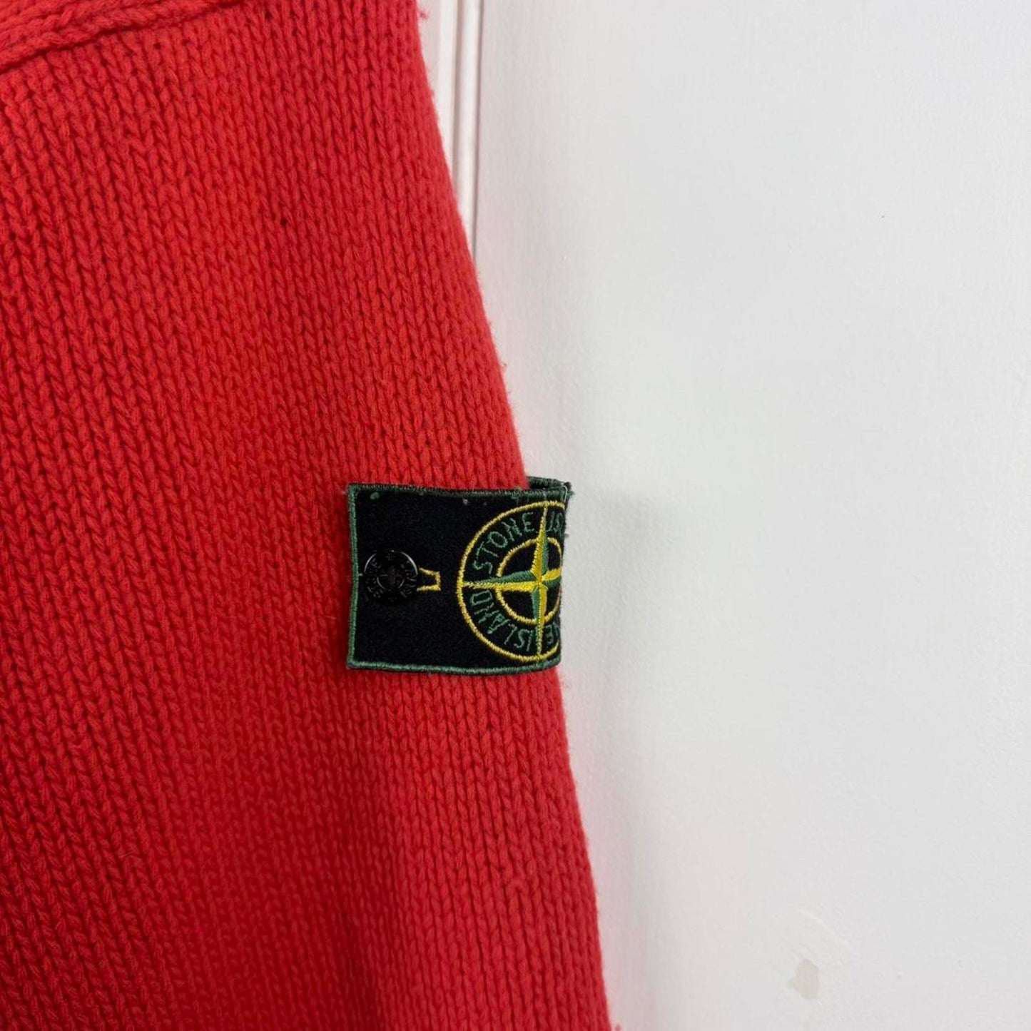 Stone Island Green Edge Badge Knit (L)
