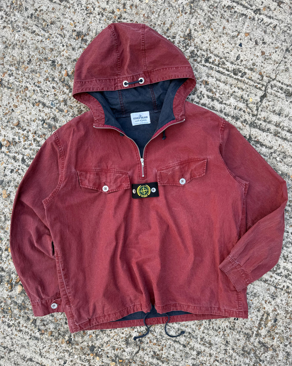 Stone Island 30th Anniversary Tela Stella Smock Jacket (XXL)