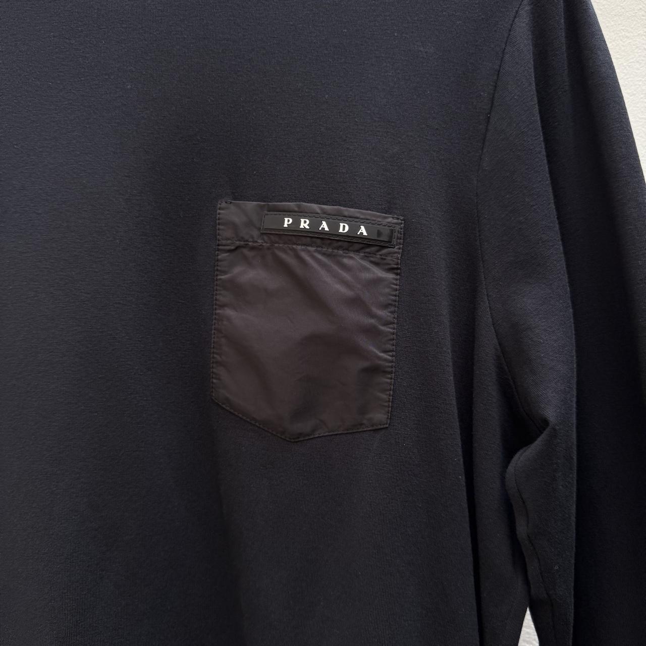 Prada Longsleeve T-shirt in Black (S)