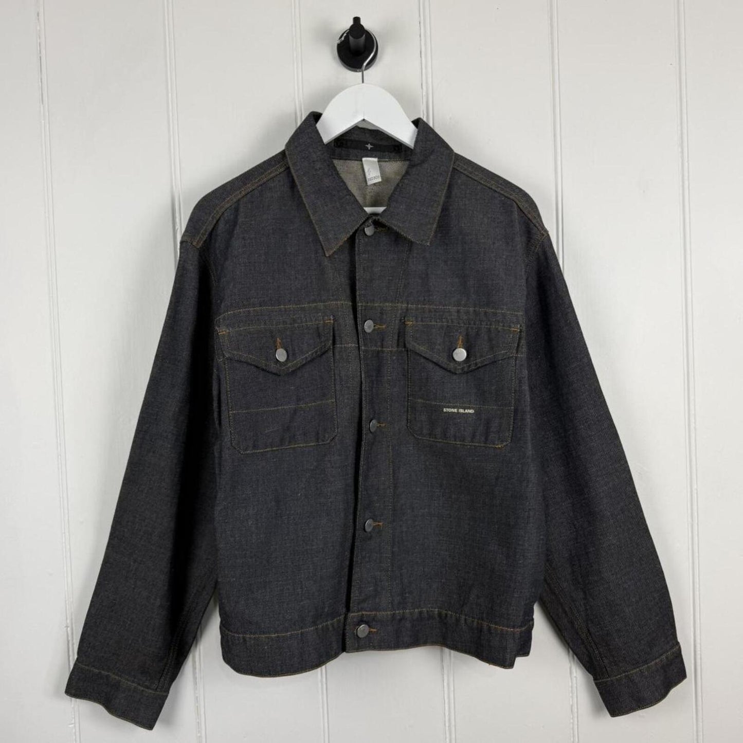 Stone Island Denim Research Jacket Indigo (M)